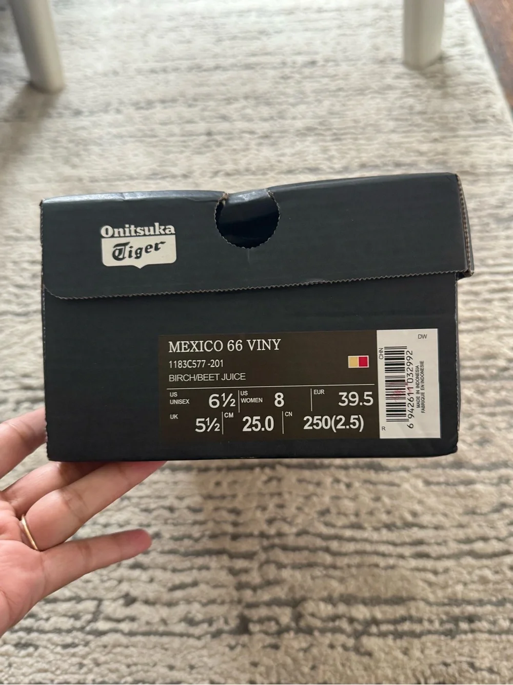 Mexico 66 Inspired Sneakers in Beet/Birch NIB